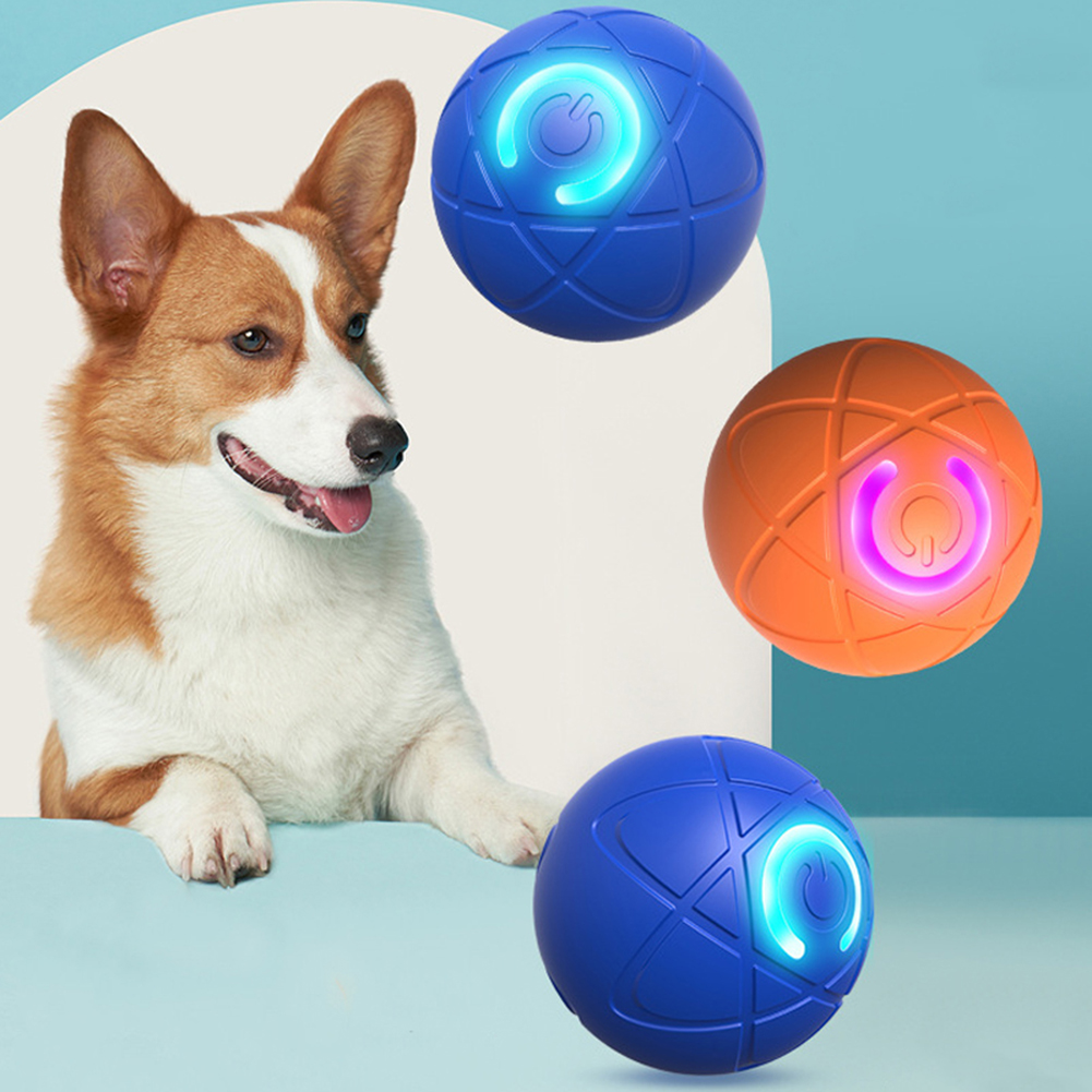 Automatic Moving Dog Ball - Интерактивный мяч для собак: автоматически вращающаяся
