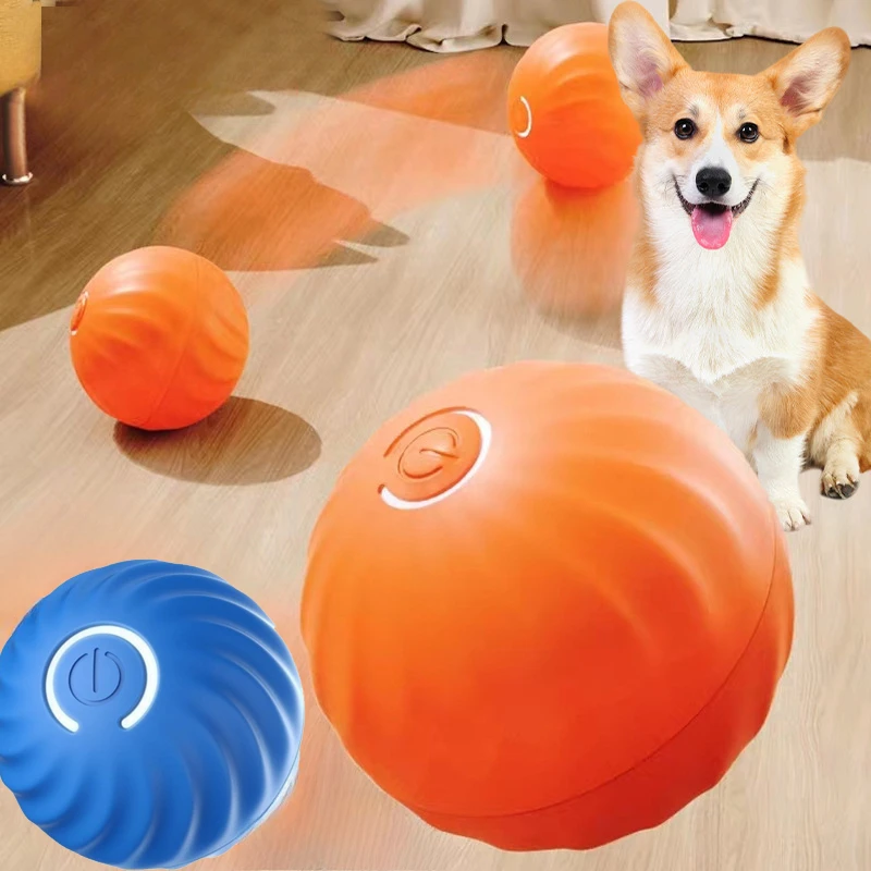 Игровой мяч для собак SS с авт – обзор и цена Automatic Moving Dog Ball