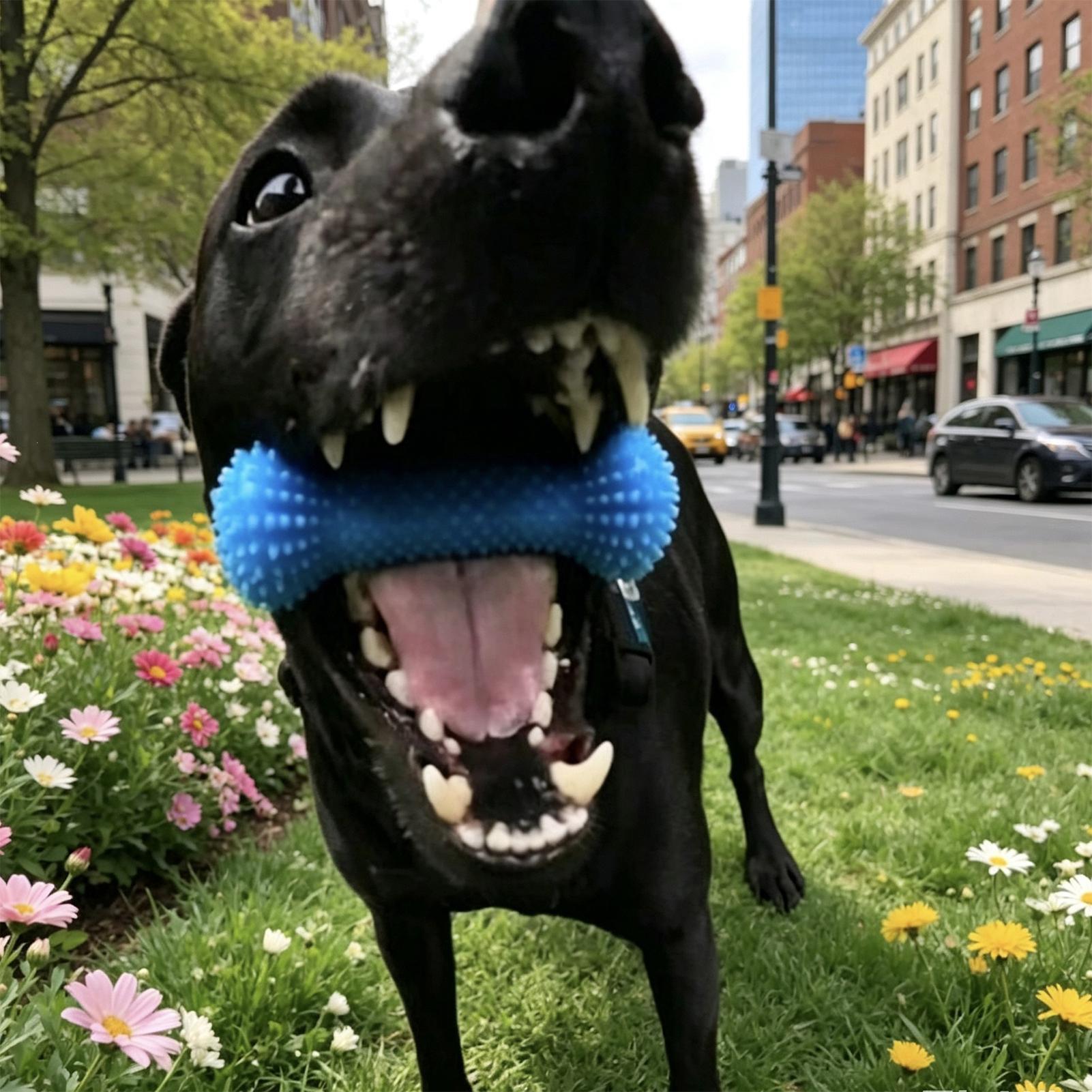 Игрушки для чистки зубов собак – обзор и цена Rubber Treat Dispensing Dog Toy