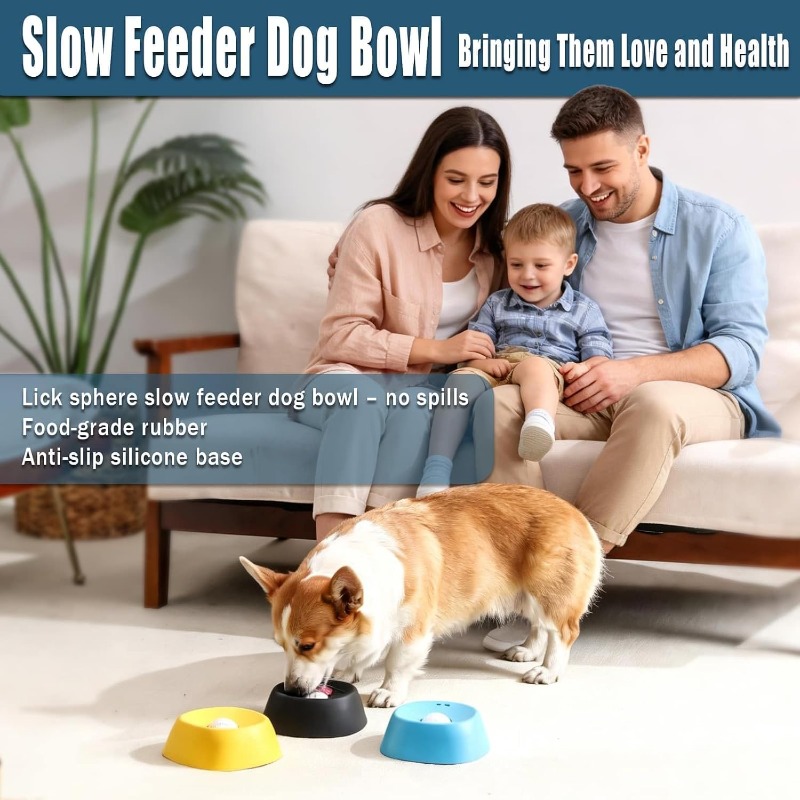 Мяч для медленного кормления с – обзор и цена Dog Puzzle Feeder Toy