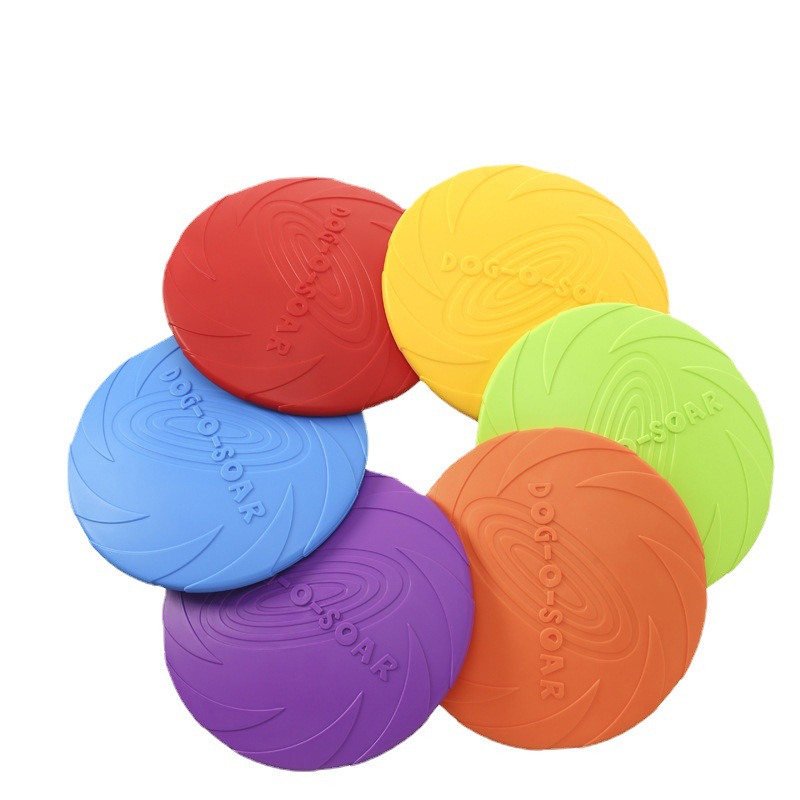Игрушки для собак: силиконовый – обзор и цена Flying Disc Dog Training Toy
