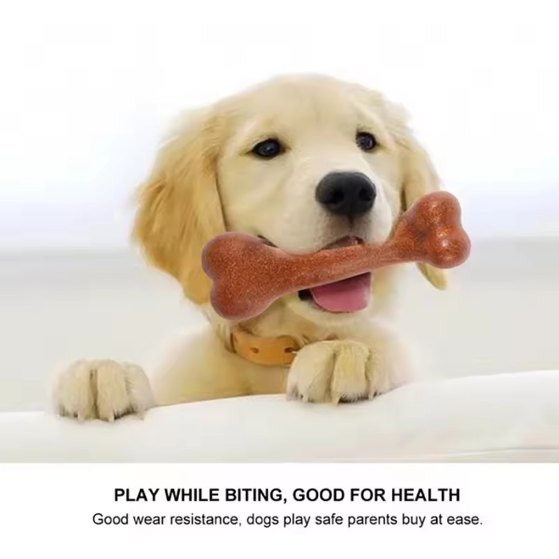 Жевательная игрушка для собак  – обзор и цена Teeth Cleaning Dog Chew Bone
