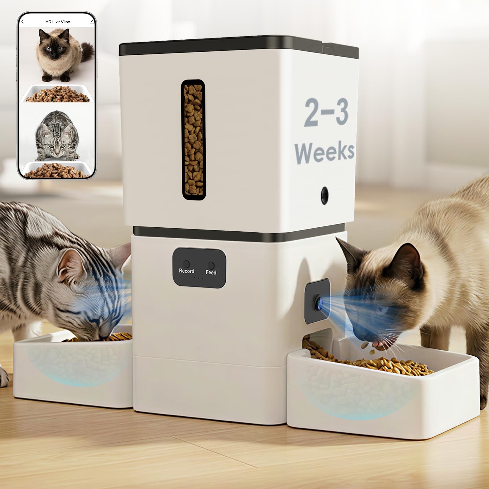 Умная автоматическая кормушка  – обзор и цена Pet Feeders